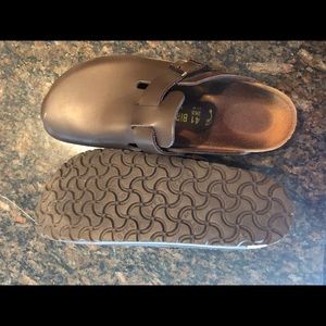 Full leather Birkenstock clogs